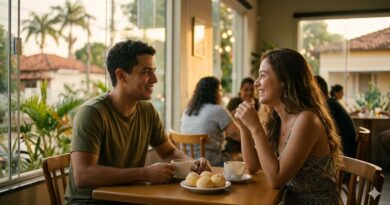 encontro com uma mulher