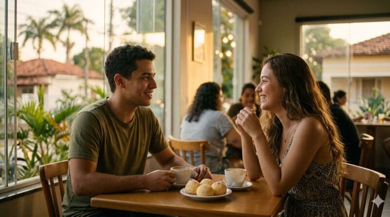 encontro com uma mulher